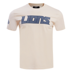 NFL DETROIT LIONS VARSITY BLUES MEN'S TEE (LINEN)