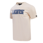 NFL DETROIT LIONS VARSITY BLUES MEN'S TEE (LINEN)