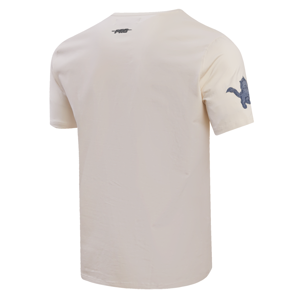 NFL DETROIT LIONS VARSITY BLUES MEN'S TEE (LINEN)