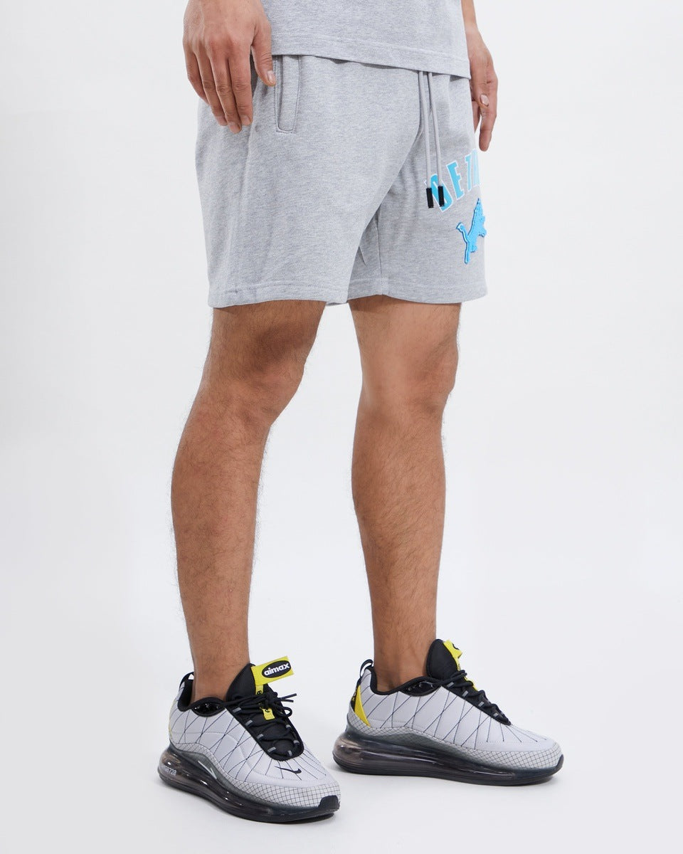 NFL DETROIT LIONS CLASSIC MEN'S SHORT (HEATHER GREY)