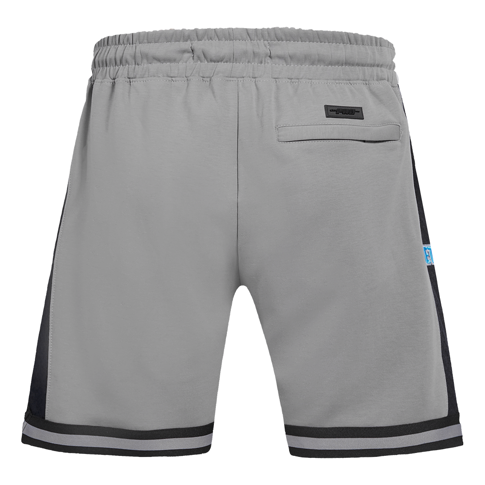 NFL DETROIT LIONS SCRIPT TAIL SHORT EN MAILLE DOUBLE 2.0 POUR HOMME (GRIS/NOIR)