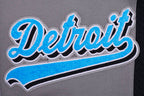 NFL DETROIT LIONS SCRIPT TAIL SHORT EN MAILLE DOUBLE 2.0 POUR HOMME (GRIS/NOIR)