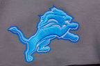 NFL DETROIT LIONS SCRIPT TAIL SHORT EN MAILLE DOUBLE 2.0 POUR HOMME (GRIS/NOIR)