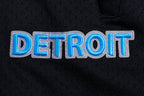 NFL DETROIT LIONS SCRIPT TAIL SHORT EN MAILLE DOUBLE 2.0 POUR HOMME (GRIS/NOIR)