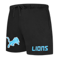 NFL DETROIT LIONS SOUVENIR SHORT EN FILET POUR HOMME (NOIR)