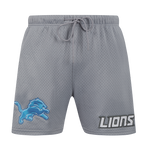 NFL DETROIT LIONS SOUVENIR MEN'S MESH SHORT (GRAY)