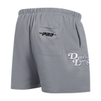 NFL DETROIT LIONS SOUVENIR MEN'S MESH SHORT (GRAY)