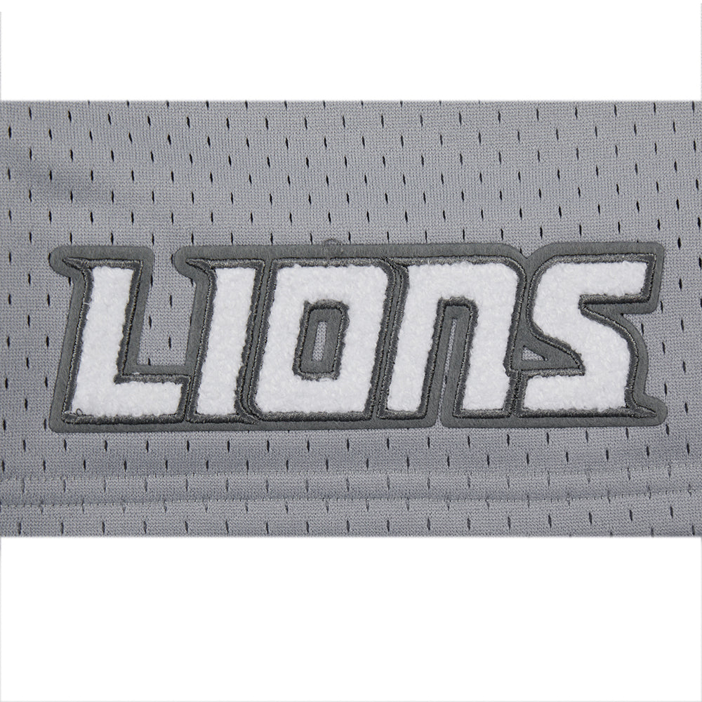 NFL DETROIT LIONS SOUVENIR MEN'S MESH SHORT (GRAY)