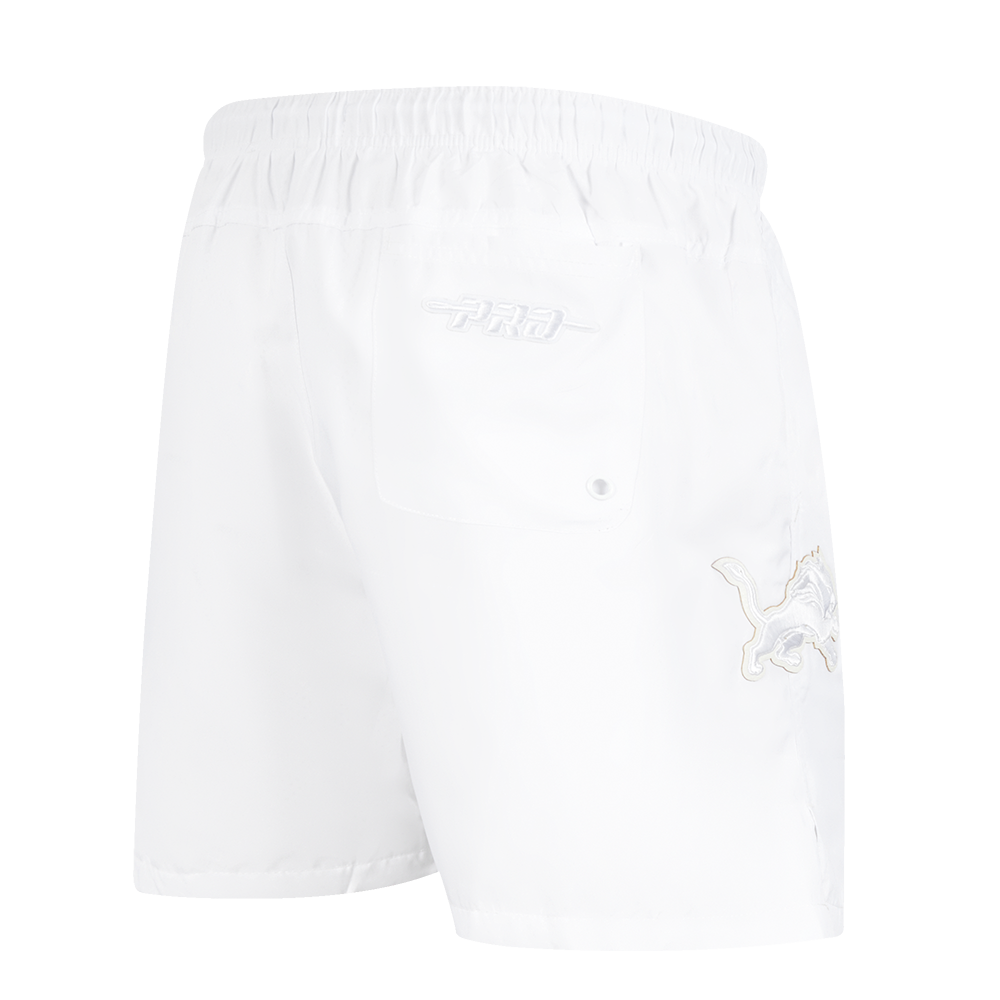 NFL DETROIT LIONS WHITE OUT SHORT TISSÉ POUR HOMME (BLANC)