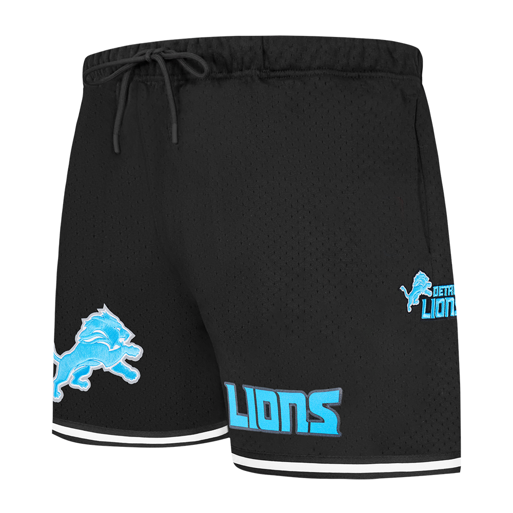 NFL DETROIT LIONS CLASSIC MESH SHORT (NOIR)