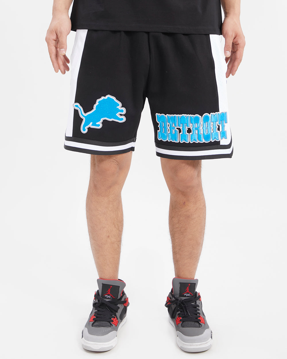 NFL DETROIT LIONS RETRO CLASSIC SHORT 2.0 POUR HOMME (NOIR)