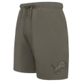 NFL DETROIT LIONS NEUTRAL MEN'S SHORT (DARK TAUPE)