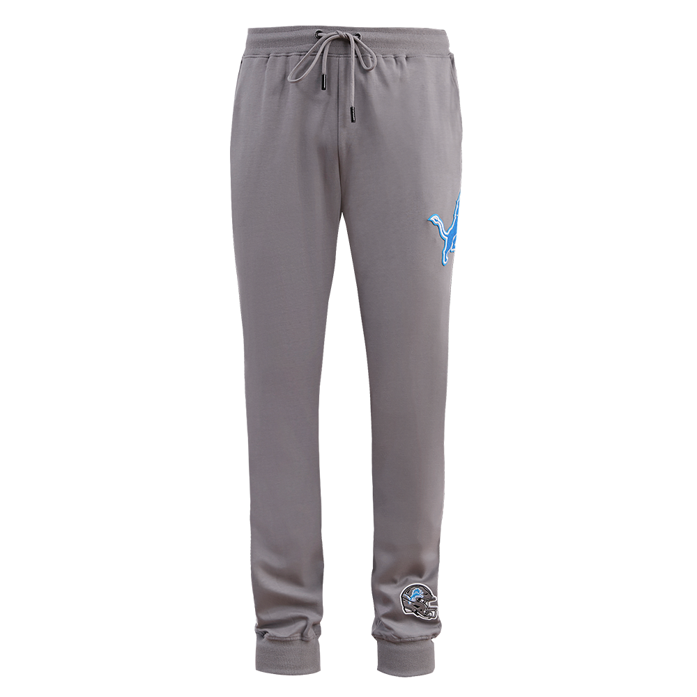 NFL DETROIT LIONS CLASSIC CHENILLE PANTALON JOGGER (GRIS)