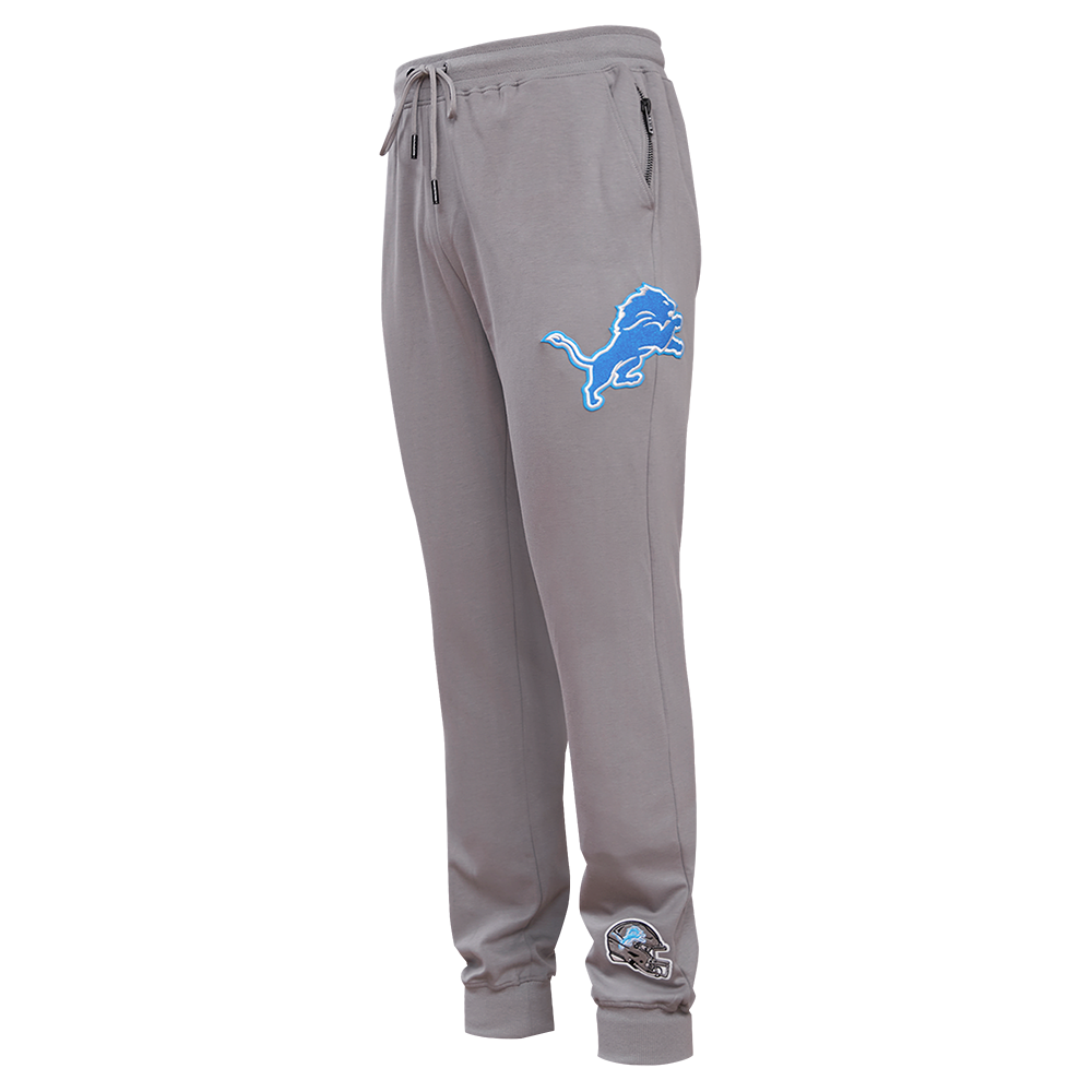 NFL DETROIT LIONS CLASSIC CHENILLE PANTALON JOGGER (GRIS)