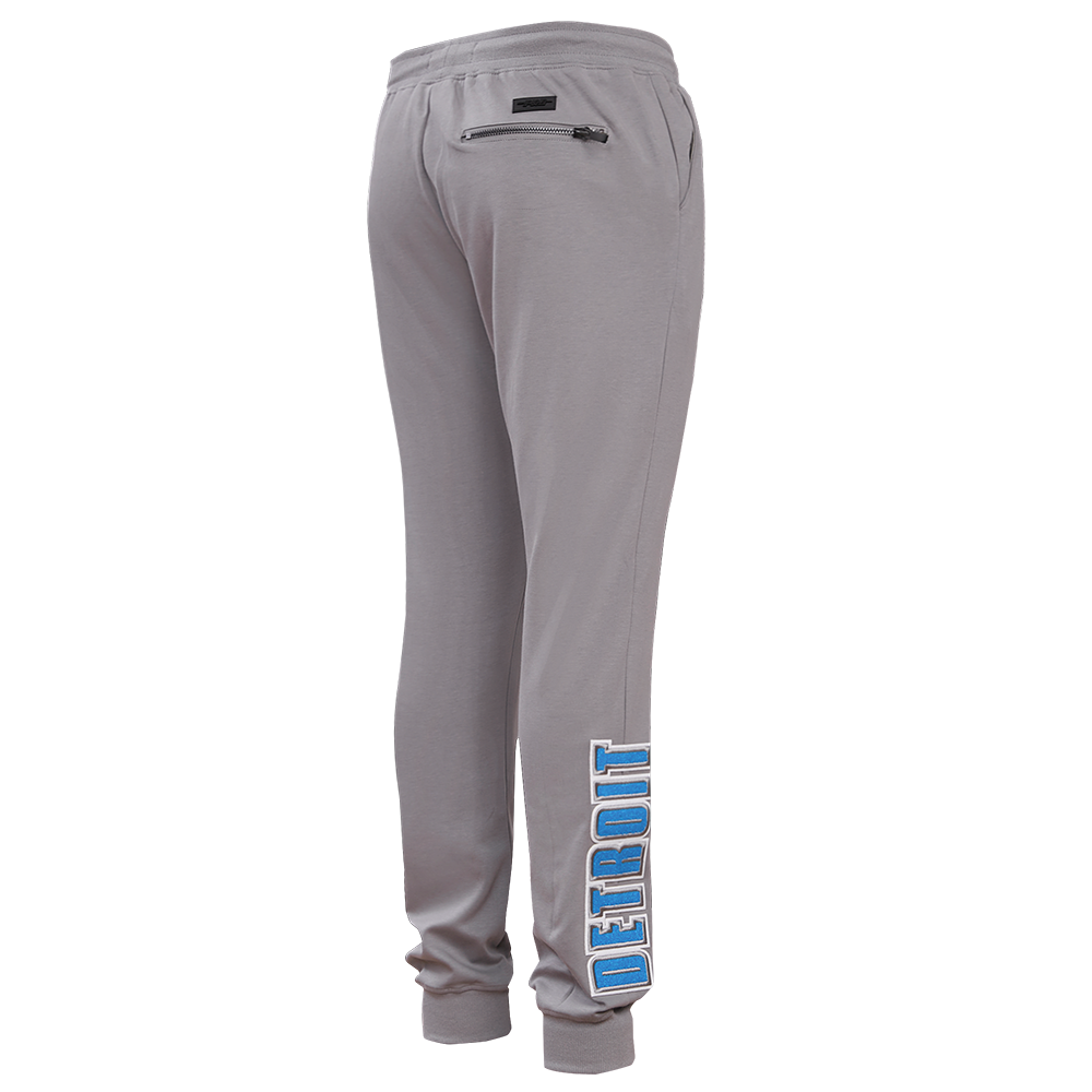 NFL DETROIT LIONS CLASSIC CHENILLE PANTALON JOGGER (GRIS)