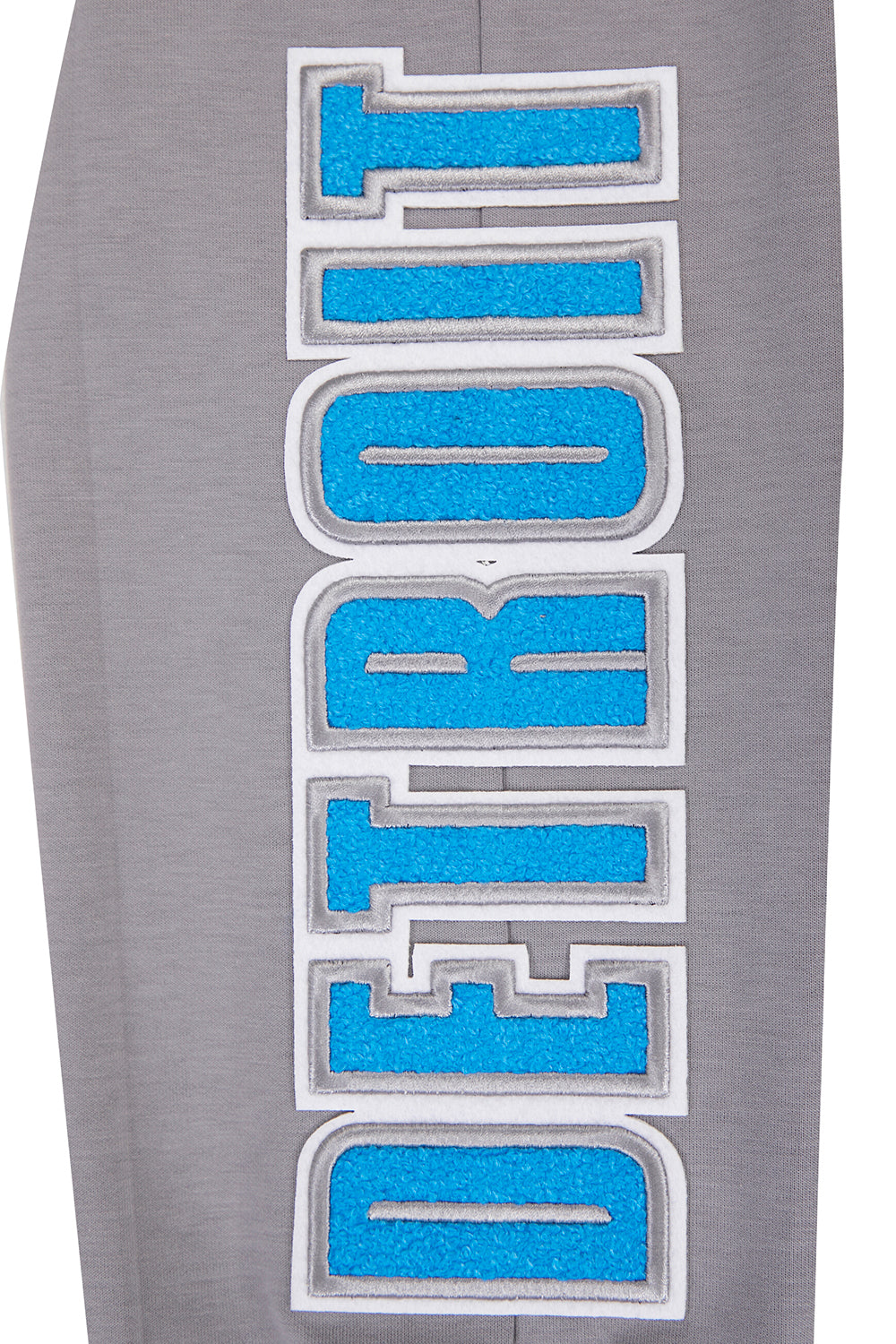 NFL DETROIT LIONS CLASSIC CHENILLE PANTALON JOGGER (GRIS)