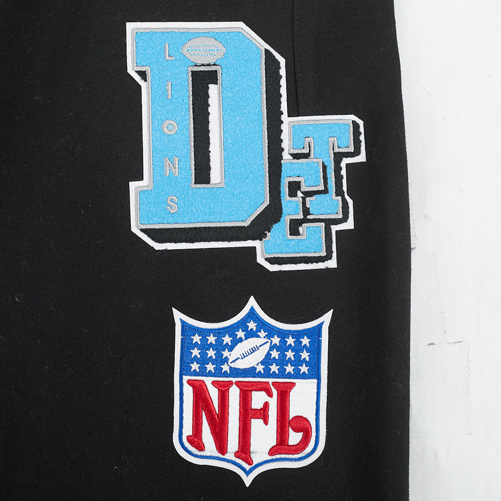 NFL DETROIT LIONS BEST OF MEN'S FLC SWEATPANT (BLACK)