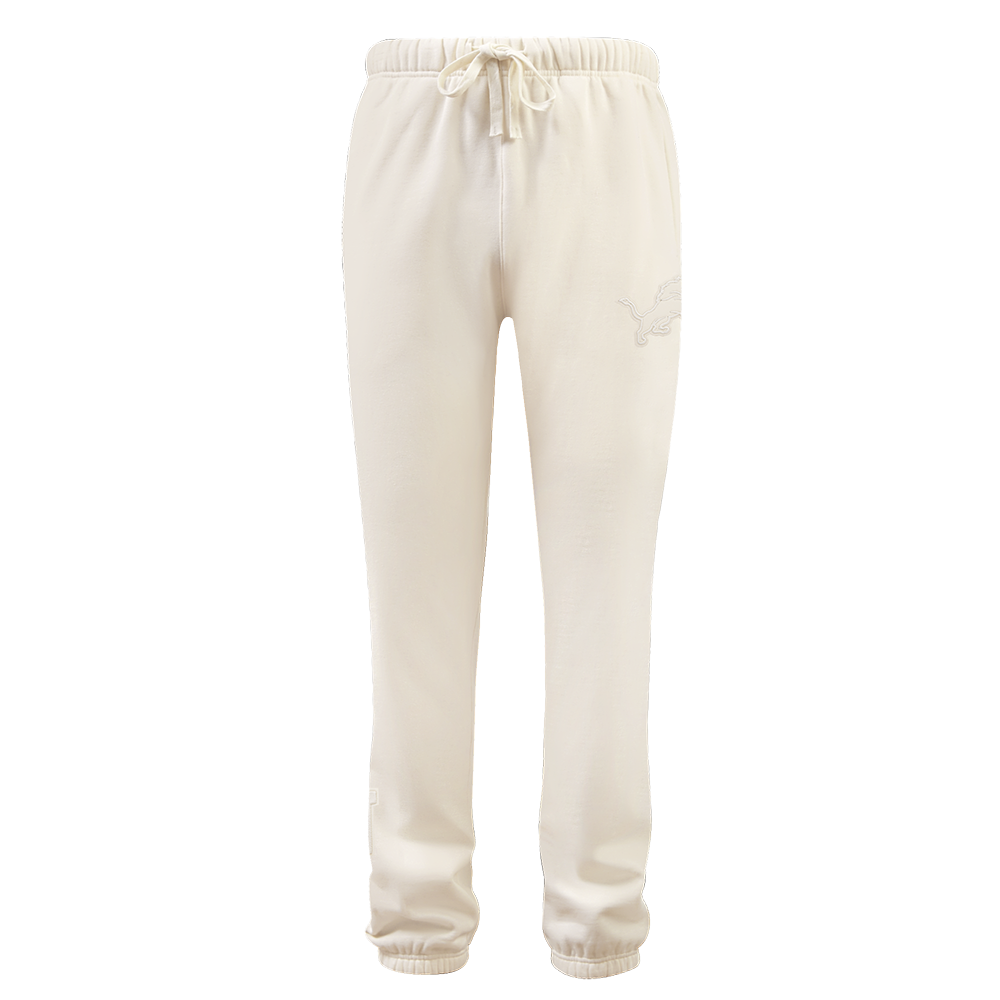 NFL DETROIT LIONS NEUTRAL MEN'S SWEATPANT (EGGSHELL)