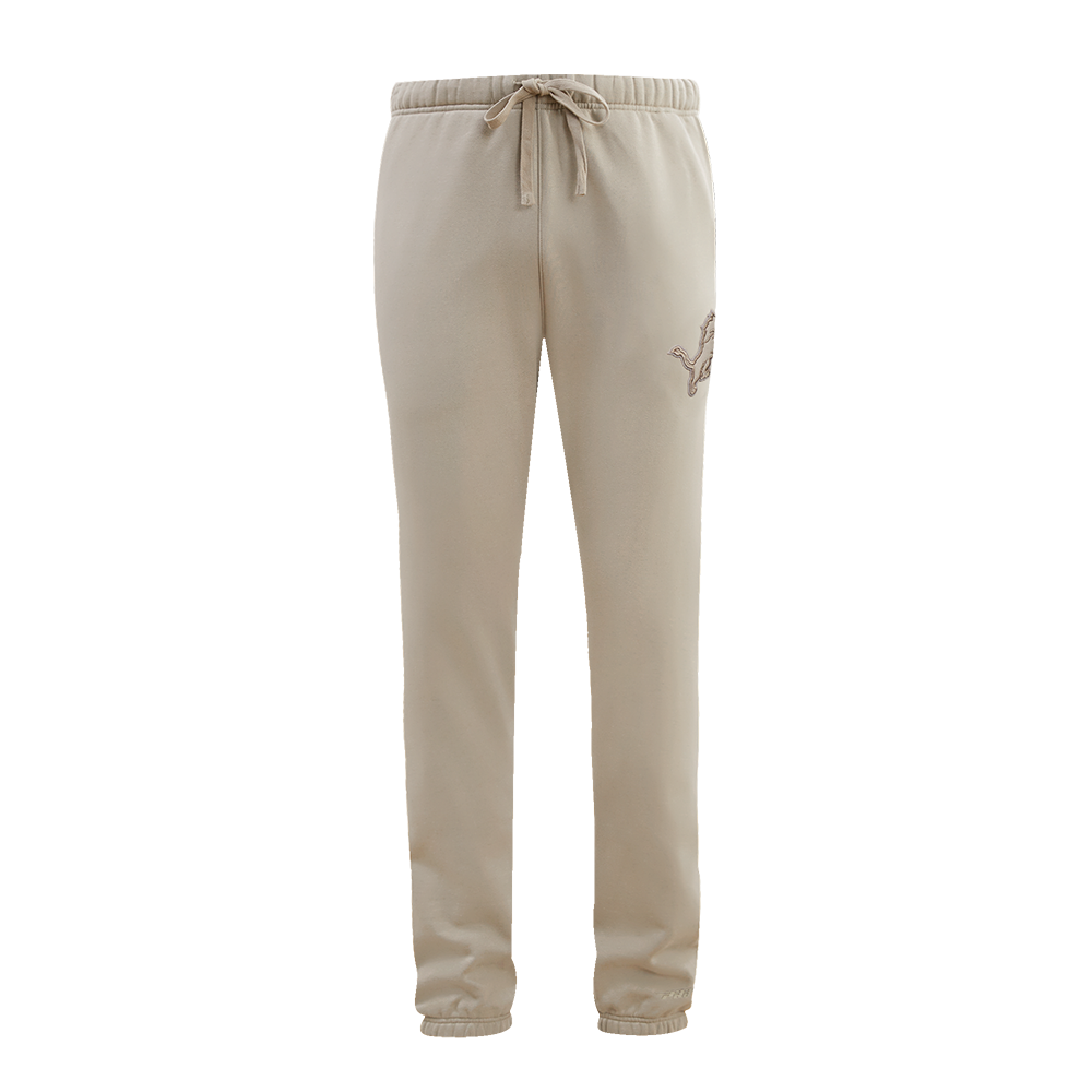 NFL DETROIT LIONS NEUTRAL FLEECE SWEATPANT (TAUPE)
