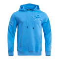 NFL DETROIT LIONS CLASSIC CHENILLE MEN'S PO HOODIE (UNIVERSITY BLUE)