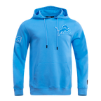 NFL DETROIT LIONS CLASSIC CHENILLE MEN'S PO HOODIE (UNIVERSITY BLUE)