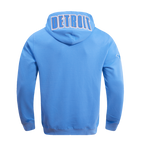 NFL DETROIT LIONS CLASSIC CHENILLE MEN'S PO HOODIE (UNIVERSITY BLUE)
