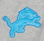NFL DETROIT LIONS OLD ENGLISH MEN'S CREWNECK (HEATHER GREY)
