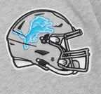 NFL DETROIT LIONS OLD ENGLISH MEN'S CREWNECK (HEATHER GREY)