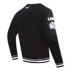 NFL DETROIT LIONS CHANDAIL À COL ROND MASHUP CÔTELÉ POUR HOMME (NOIR)