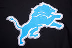 NFL DETROIT LIONS CHANDAIL À COL ROND MASHUP CÔTELÉ POUR HOMME (NOIR)
