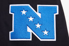 NFL DETROIT LIONS CHANDAIL À COL ROND MASHUP CÔTELÉ POUR HOMME (NOIR)