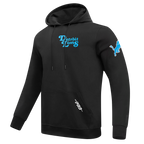 NFL DETROIT LIONS SOUVENIR MEN'S FLEECE PULLOVER HOODIE (BLACK)