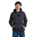 NFL DETROIT LIONS WASHED CLASSIC CHANDAIL À CAPUCHON POUR HOMME (NOIR DÉLAVÉ)