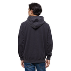 NFL DETROIT LIONS WASHED CLASSIC CHANDAIL À CAPUCHON POUR HOMME (NOIR DÉLAVÉ)