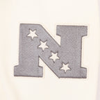 NFL DETROIT LIONS STREET TEAM MEN'S DROP SHOULDER FLC CREWNECK (EGGSHELL)