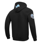 NFL DETROIT LIONS CITY ARCH CHANDAIL À CAPUCHON EN MOLLETON POUR HOMME (NOIR)