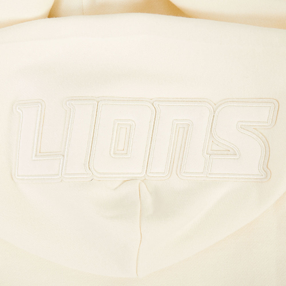 NFL DETROIT LIONS AMON RA ST. BROWN #14 NEUTRAL MEN'S DROP SHOULDER (EGGSHELL)