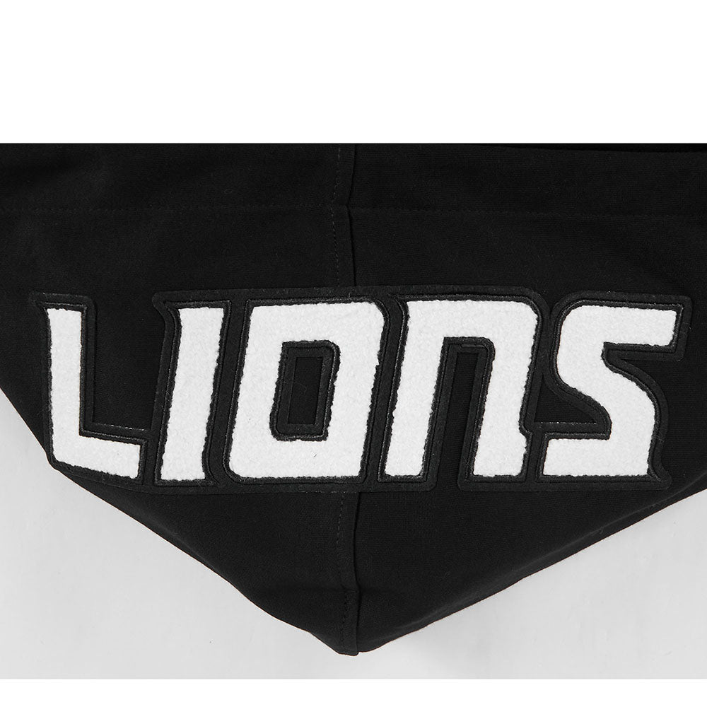 NFL DETROIT LIONS AIDAN HUTCHINSON #97 CLASSIC PNN MEN'S PULLOVER HOODIE (BLACK)