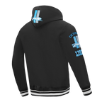 NFL DETROIT LIONS RETRO CLASSICS MEN'S PULLOVER HOODIE (BLACK)