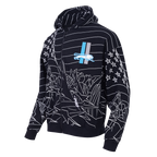 NFL DETROIT LIONS PRO PREMIUM MEN'S SWEATSHIRT (BLACK)