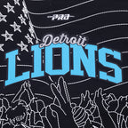NFL DETROIT LIONS PRO PREMIUM MEN'S SWEATSHIRT (BLACK)