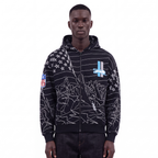 NFL DETROIT LIONS PRO PREMIUM MEN'S SWEATSHIRT (BLACK)