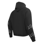 NFL DETROIT LIONS CHANDAIL À CAPUCHON À GLISSIÈRE POUR HOMME (NOIR)