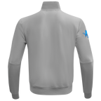 NFL DETROIT LIONS CLASSIC VESTE D'ENTRAÎNEMENT EN MAILLE DOUBLE POUR HOMME (GRIS)