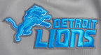 NFL DETROIT LIONS CLASSIC VESTE D'ENTRAÎNEMENT EN MAILLE DOUBLE POUR HOMME (GRIS)
