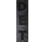 NFL DETROIT LIONS TRIPLE BLACK MEN'S WOOL VARSITY JACKET (TRIPLE BLACK MEN'S)