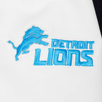 NFL DETROIT LIONS CLASSIC CHENILLE MANTEAU POUR HOMME (NOIR/BLANC M60030)