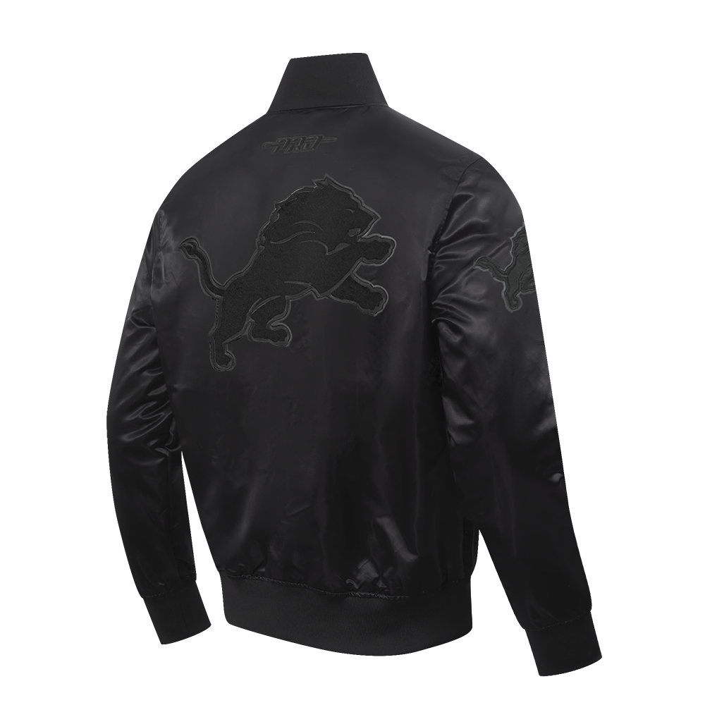 NFL DETROIT LIONS TRIPLE BLACK MANTEAU POUR HOMME (NOIR)