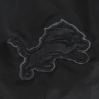 NFL DETROIT LIONS TRIPLE BLACK MANTEAU POUR HOMME (NOIR)