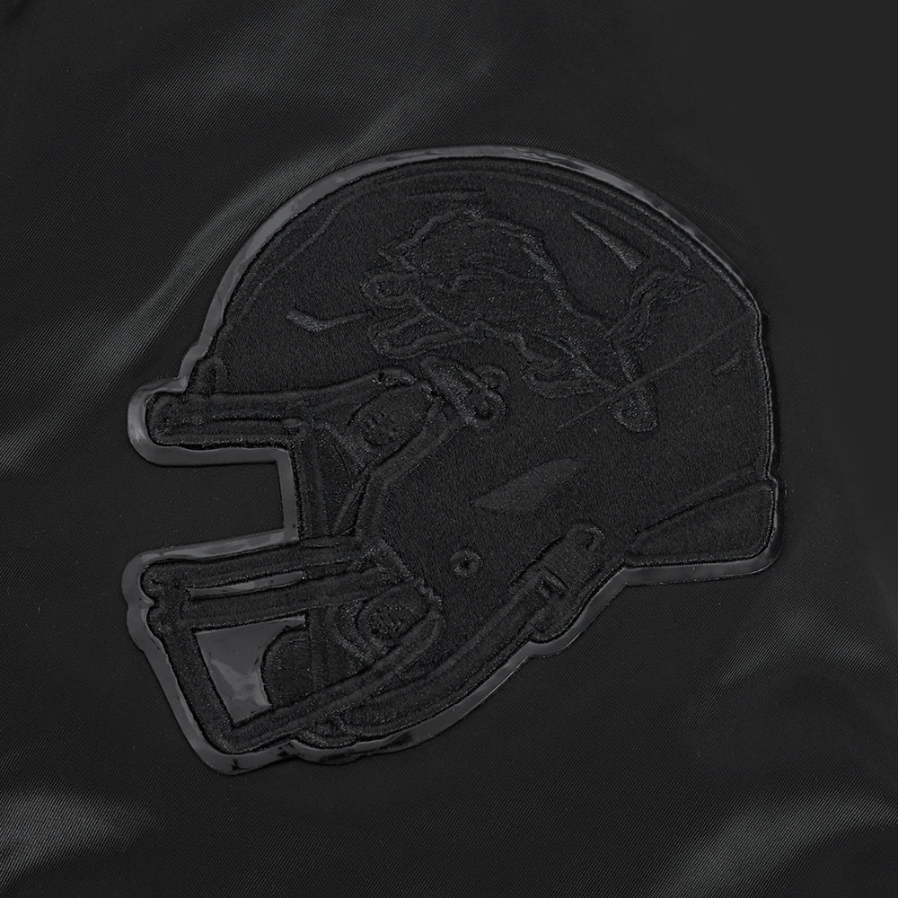 NFL DETROIT LIONS TRIPLE BLACK MANTEAU POUR HOMME (NOIR)